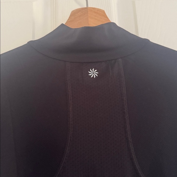 Athleta Black Long Sleeve Up Momentum Half Zip - Picture 10 of 10